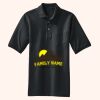 Heavyweight Cotton Pique Polo with Pocket Thumbnail