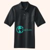 Heavyweight Cotton Pique Polo with Pocket Thumbnail