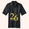 Heavyweight Cotton Pique Polo with Pocket Thumbnail