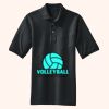 Heavyweight Cotton Pique Polo with Pocket Thumbnail