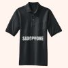 Heavyweight Cotton Pique Polo with Pocket Thumbnail