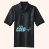 Heavyweight Cotton Pique Polo with Pocket Thumbnail