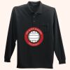 Long Sleeve Silk Touch Polo with Pocket Thumbnail