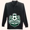 Long Sleeve Silk Touch Polo with Pocket Thumbnail