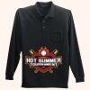 Long Sleeve Silk Touch Polo with Pocket Thumbnail