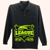 Long Sleeve Silk Touch Polo with Pocket Thumbnail