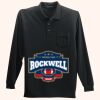Long Sleeve Silk Touch Polo with Pocket Thumbnail