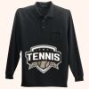 Long Sleeve Silk Touch Polo with Pocket Thumbnail