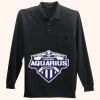 Long Sleeve Silk Touch Polo with Pocket Thumbnail