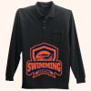 Long Sleeve Silk Touch Polo with Pocket Thumbnail