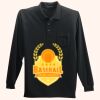 Long Sleeve Silk Touch Polo with Pocket Thumbnail
