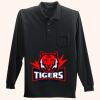 Long Sleeve Silk Touch Polo with Pocket Thumbnail