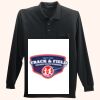 Long Sleeve Silk Touch Polo with Pocket Thumbnail