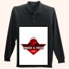 Long Sleeve Silk Touch Polo with Pocket Thumbnail