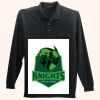 Long Sleeve Silk Touch Polo with Pocket Thumbnail