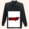 Long Sleeve Silk Touch Polo with Pocket Thumbnail