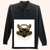 Long Sleeve Silk Touch Polo with Pocket Thumbnail