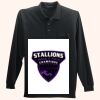 Long Sleeve Silk Touch Polo with Pocket Thumbnail