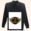 Long Sleeve Silk Touch Polo with Pocket Thumbnail