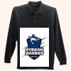 Long Sleeve Silk Touch Polo with Pocket Thumbnail
