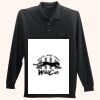 Long Sleeve Silk Touch Polo with Pocket Thumbnail