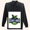 Long Sleeve Silk Touch Polo with Pocket Thumbnail
