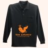 Long Sleeve Silk Touch Polo with Pocket Thumbnail