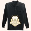 Long Sleeve Silk Touch Polo with Pocket Thumbnail