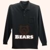 Long Sleeve Silk Touch Polo with Pocket Thumbnail
