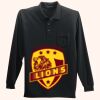 Long Sleeve Silk Touch Polo with Pocket Thumbnail