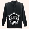 Long Sleeve Silk Touch Polo with Pocket Thumbnail