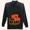 Long Sleeve Silk Touch Polo with Pocket Thumbnail