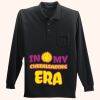 Long Sleeve Silk Touch Polo with Pocket Thumbnail