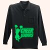 Long Sleeve Silk Touch Polo with Pocket Thumbnail