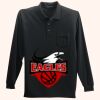 Long Sleeve Silk Touch Polo with Pocket Thumbnail