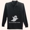 Long Sleeve Silk Touch Polo with Pocket Thumbnail