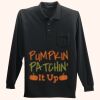 Long Sleeve Silk Touch Polo with Pocket Thumbnail