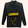 Long Sleeve Silk Touch Polo with Pocket Thumbnail
