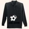 Long Sleeve Silk Touch Polo with Pocket Thumbnail