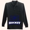 Long Sleeve Silk Touch Polo with Pocket Thumbnail