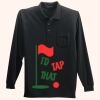 Long Sleeve Silk Touch Polo with Pocket Thumbnail