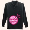 Long Sleeve Silk Touch Polo with Pocket Thumbnail
