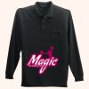 Long Sleeve Silk Touch Polo with Pocket Thumbnail