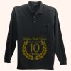 Long Sleeve Silk Touch Polo with Pocket Thumbnail