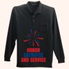 Long Sleeve Silk Touch Polo with Pocket Thumbnail