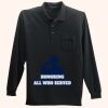 Long Sleeve Silk Touch Polo with Pocket Thumbnail