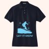 Women's Heavyweight Cotton Pique Polo Thumbnail