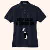 Women's Heavyweight Cotton Pique Polo Thumbnail