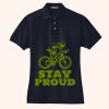 Women's Heavyweight Cotton Pique Polo Thumbnail
