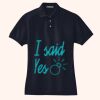 Women's Heavyweight Cotton Pique Polo Thumbnail